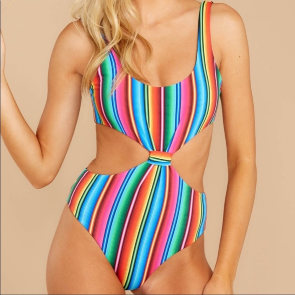 The Red Dress Boutique Front Knot One Piece